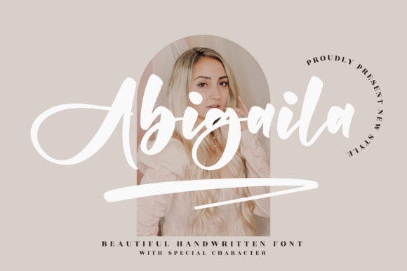 Abigaila: A Timeless Handwritten Font for Brands