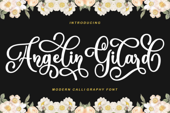 Angelin Gilard: A Script Font for Digital Design