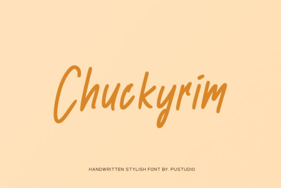 Chuckyrim Font: A Fresh Script for Modern Web Design