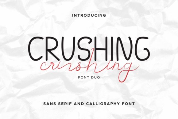 Crushing Duo: A Typeface for Polished Brands