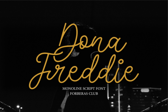 Dona Freddie: A Handwritten Font for Modern Web Design