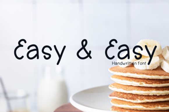 Easy Easy: A Friendly Handwritten Font for Branding