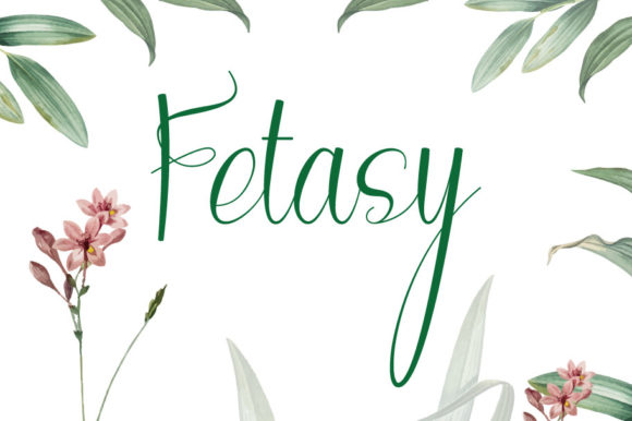 Fetasy: A Handwritten Font for Makers