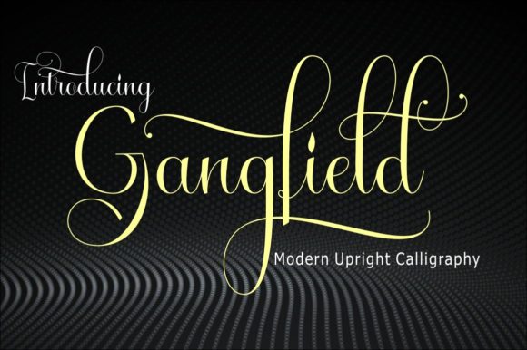 Gangfield: A Handwritten Font for Polished Branding