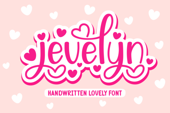 Jevelyn: A Handwritten Font for Campaigns