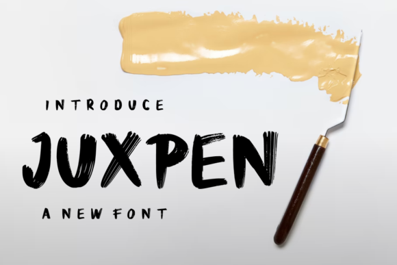 Juxpen: The Handwritten Font for Authentic Craft Designs