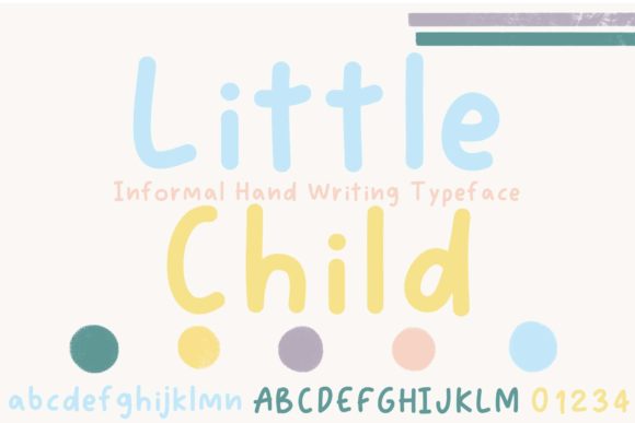 Little Child: A Handwritten Font for Editorial Warmth