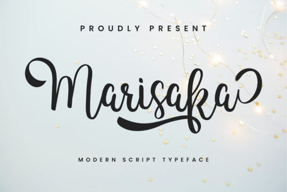 Marisaka: A Refined Script Font for Web Design