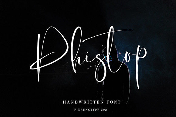 Phistop: A Script Font for Polished Branding