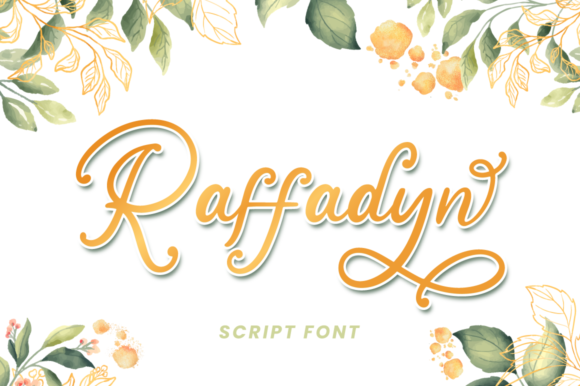 Raffadyn: The Whimsical Script Font for Clear Campaigns