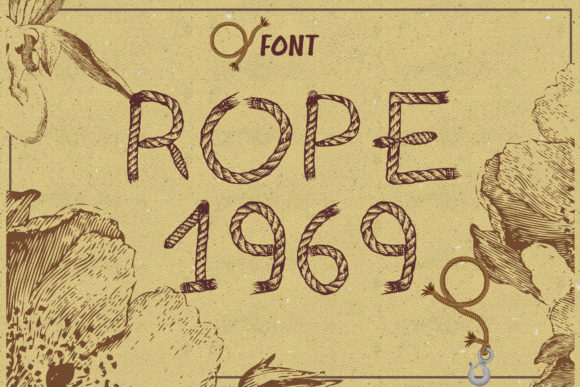 Rope 1969 Font: A Nautical Script for Bold Campaigns