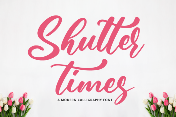 Shutter Times: A Script Font for Branding
