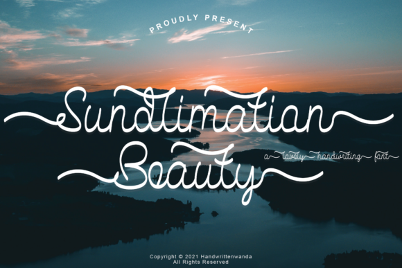 Sundlimation Beauty: The Script Font for Clear Campaigns