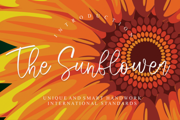 The Sunfalower Font for Elegant Web Design