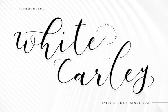 White Carley: A Handwritten Font for Branding