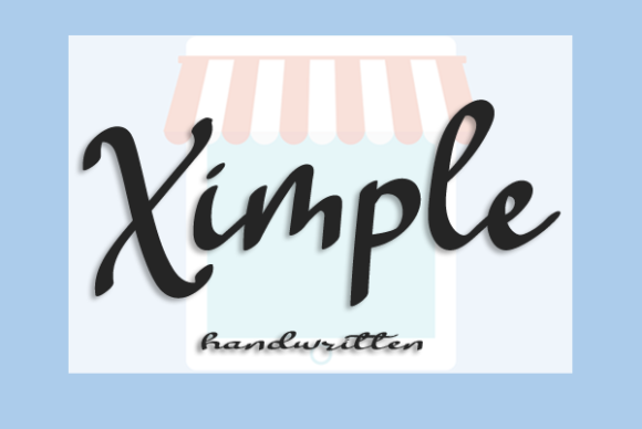 Ximple: A Handwritten Font for Makers